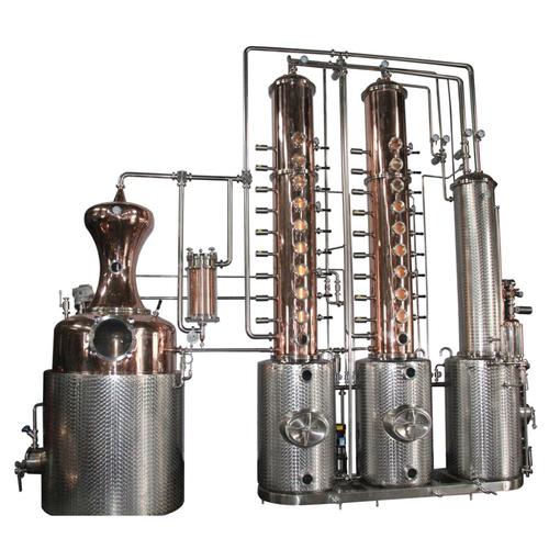 200 Gallon 18 Plate German Style Distillery