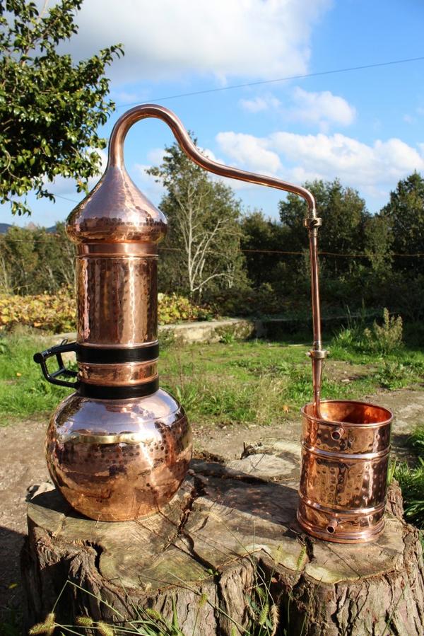 Flip-Top Column Essential Oil Alembic Still Flip-Top Column Essential Oil Alembic Still